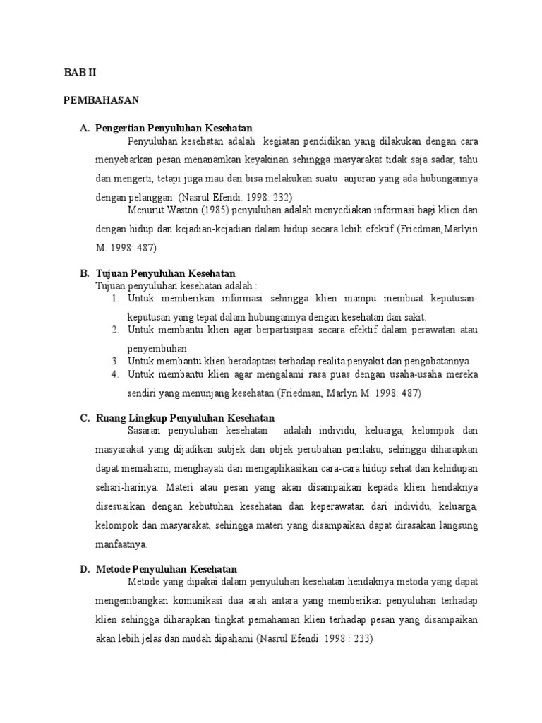 Format Dokumentasi Penyuluhan Kesehatan1 | PDF
