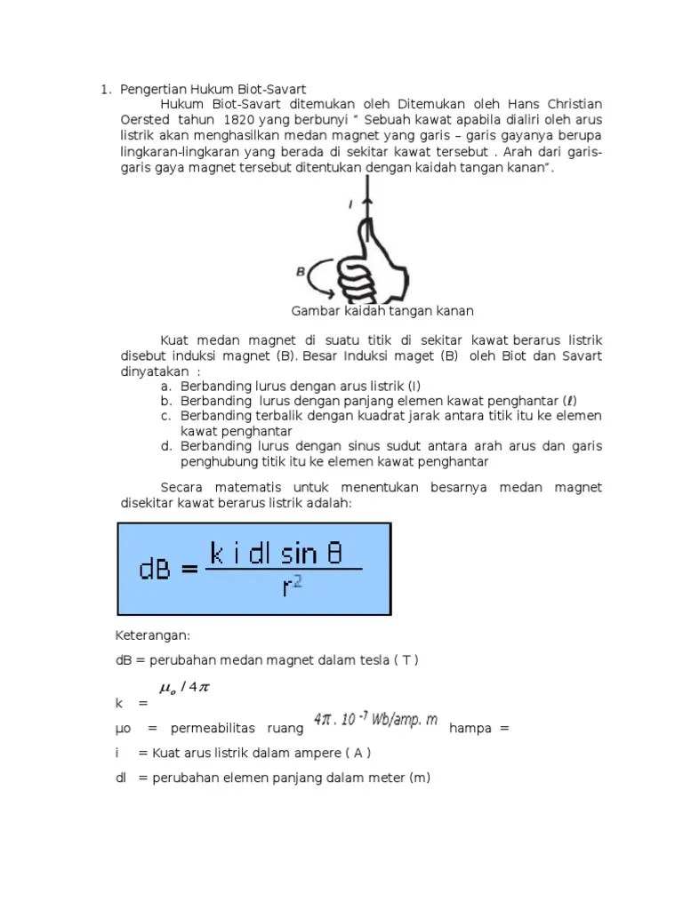Pengertian Hukum Biot | PDF