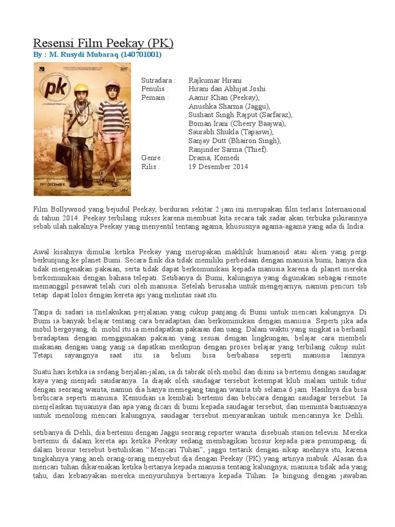 Materi pembahasan teks ulasan yang. Contoh Resensi Film Yang Baik Dan Benar Mosaicone