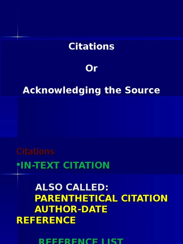 How To Do References | PDF | Reference | Citation