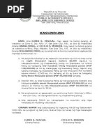 Tagalog english, agreement letter, agreement sample. kasunduan