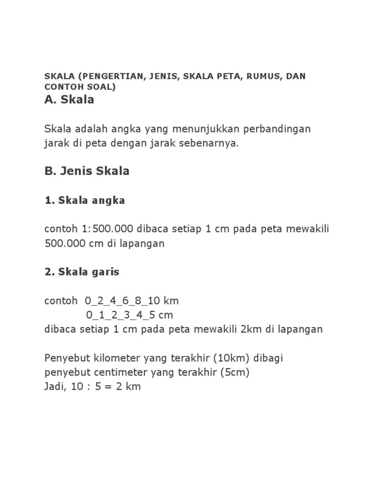 Jika pada peta dengan skala 1 : Contoh Soal Perhitungan Front Office Pilihan Ganda Beserta Jawabannya