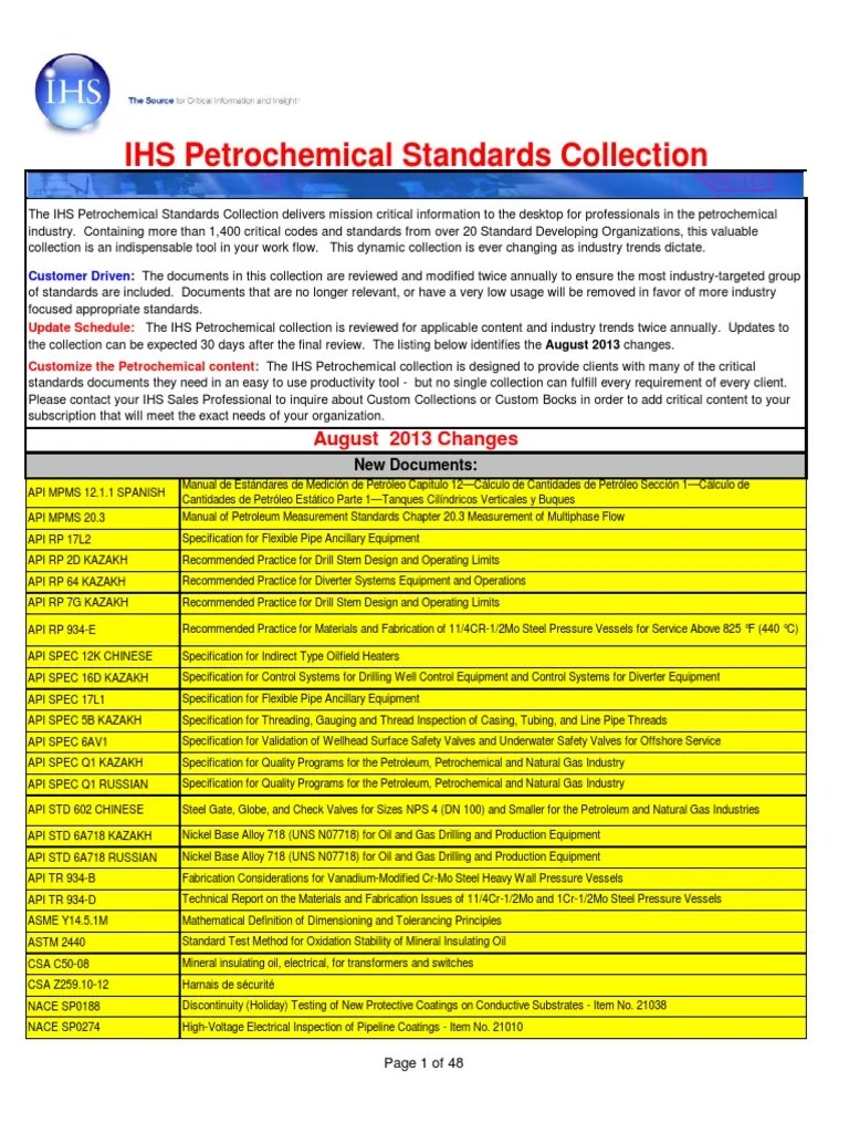Ihs Petrochem Collection Listing Aug13 Concrete Petroleum