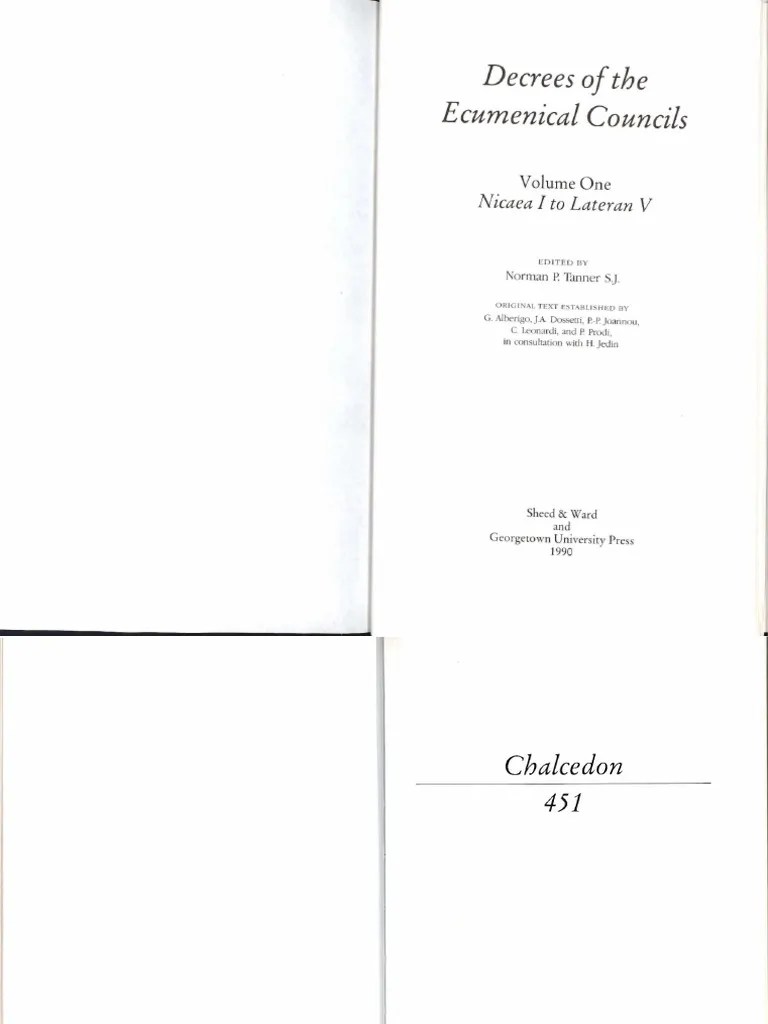 Chalcedon 451 | PDF | Council Of Chalcedon | Mary, Mother Of Jesus