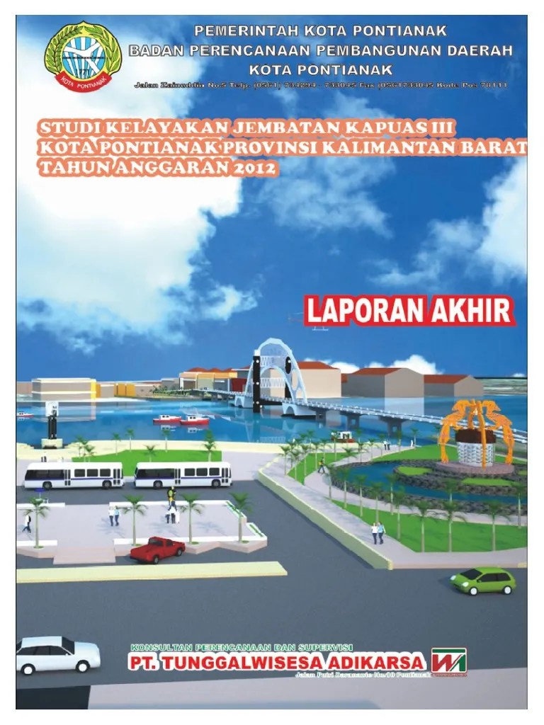 Dan 2) spk asli kedua untuk penyedia dibubuhi materai pada bagian yang ditandatangani oleh ppk; Laporan Akhir