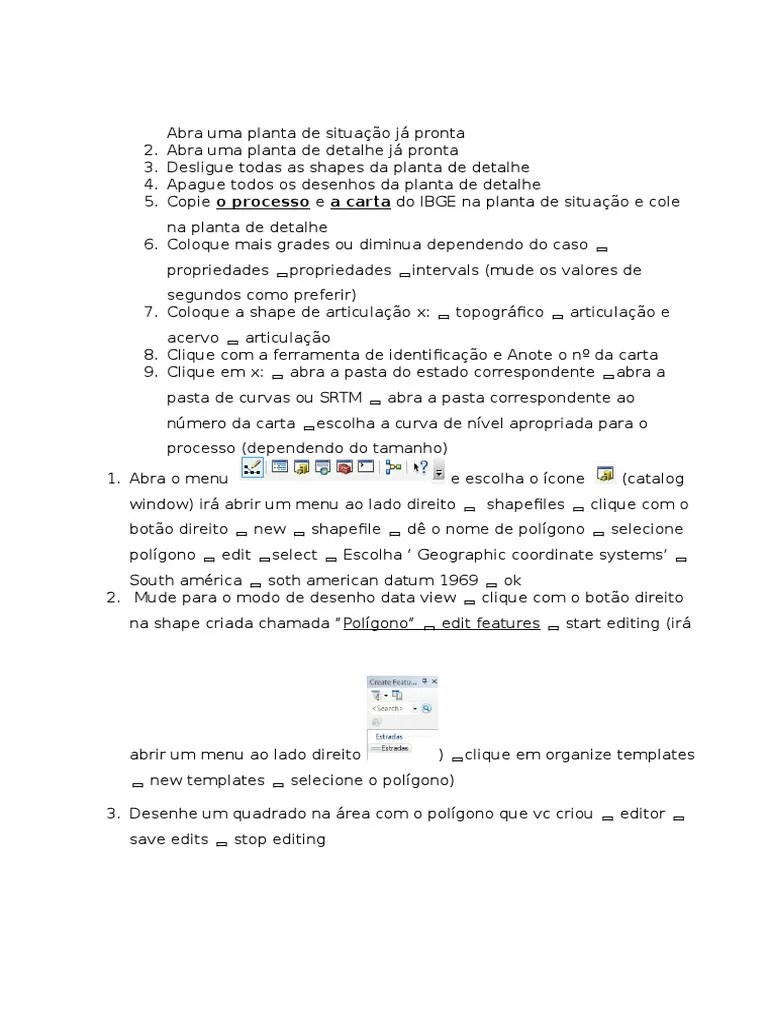 Tutorial Para Produção De Mapas Geológicos No ArcGis | PDF | Google | Visualização (gráficos)