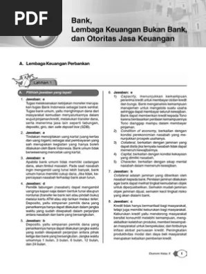 Kredit perbankan jual perbankan dasar smk prog akt&keuangan kls x/kikd17. Kunci Jawaban Lks Ekonomi X Intan Pariwara2014 Pdf