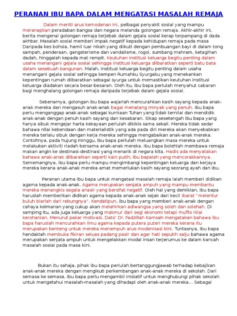 Peranan Ibu Bapa Dalam Memupuk Semangat Patriotik Cute766