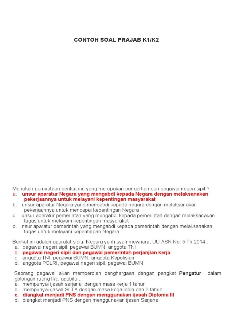 Contoh Soal Evaluasi Akademik Mooc Latsar Cpns 2021 Cute766