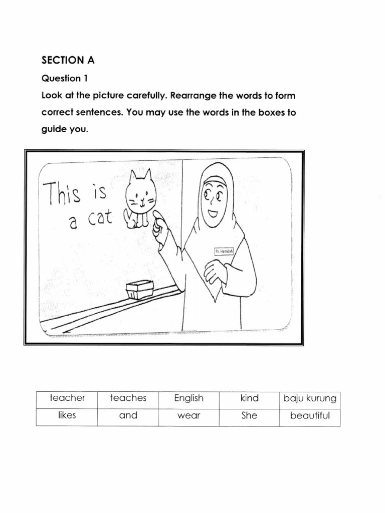 Use the download button below or simple online reader. Soalan ENGLISH BI Bahasa Inggeris Tahun 2 Paper 2