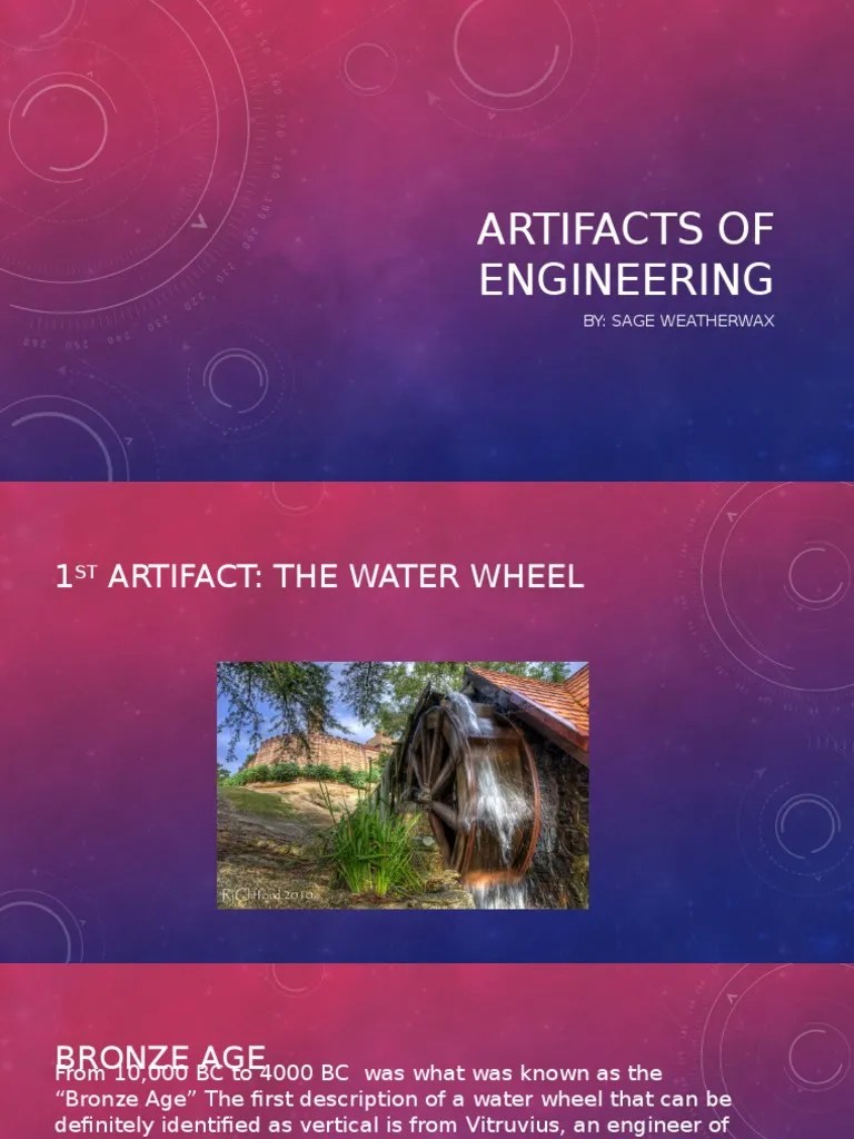 Artifacts Of Engineering | PDF