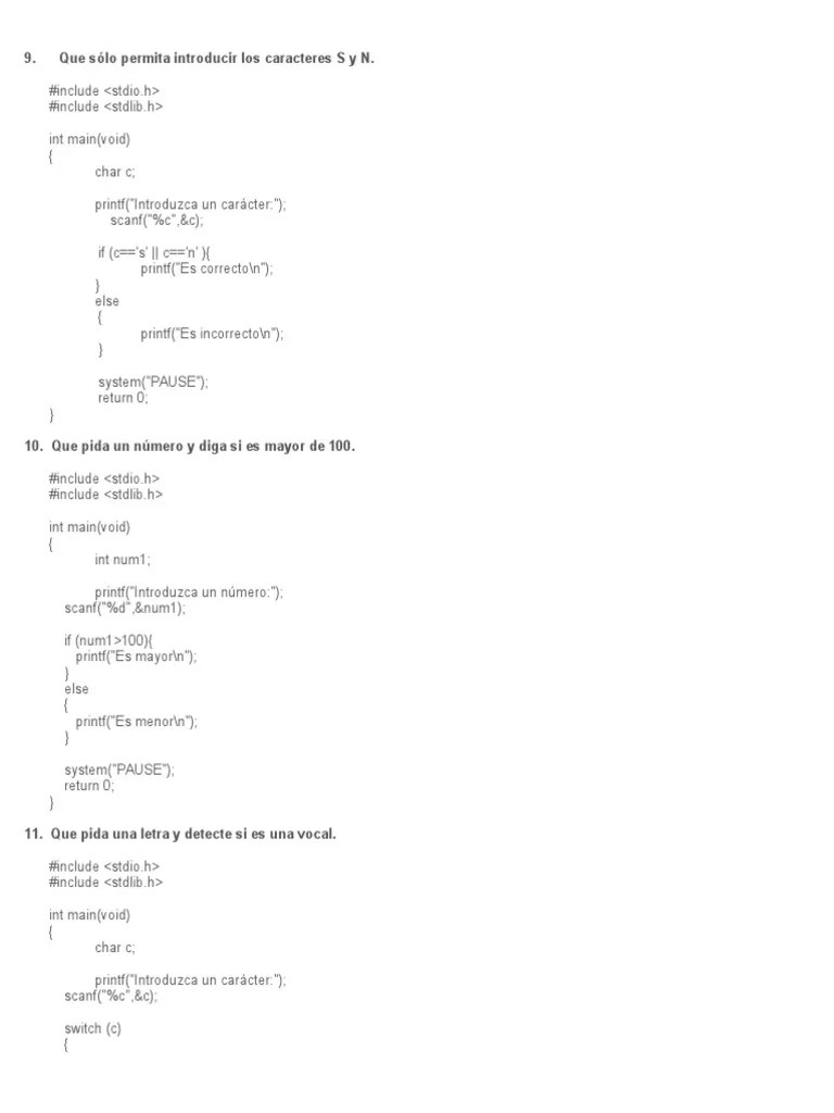 De C+ | Descargar Gratis PDF | Programación De Computadoras | Informática
