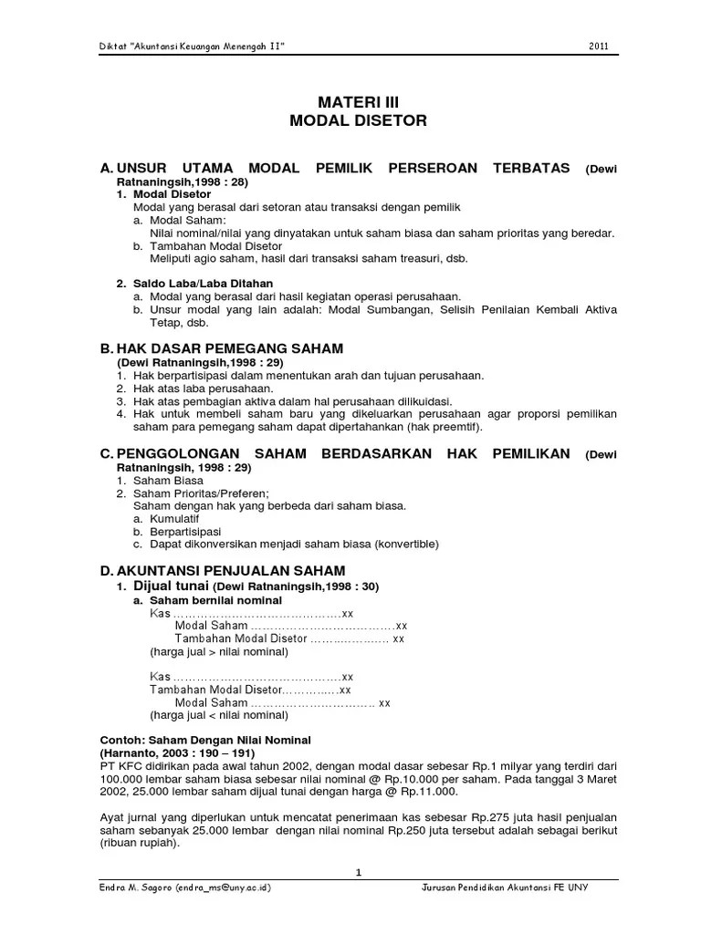 Contoh Soal Akuntansi Keuangan Menengah Pdf 37 Full PDFs related to this paper.