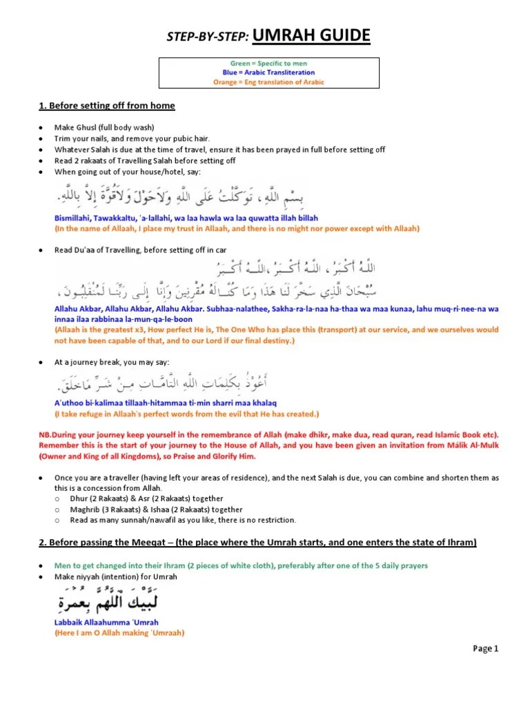 Umrah Guide Pdf » INSPIRASI MUSLIM