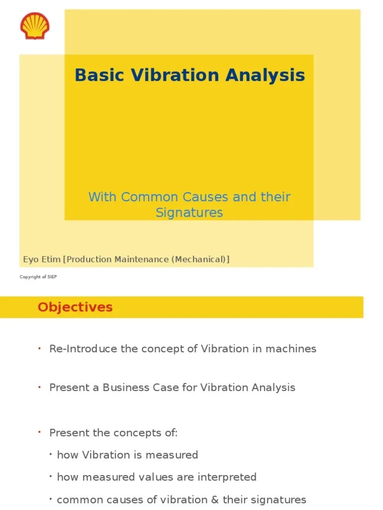 Basic Vibration Analysis | Download Free PDF | Frequency | Spectral Density