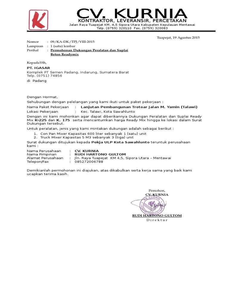 Surat permohonan berisi tentang sebuah permintaan tentang sesuatu hal kepada pihak yang bersangkutan perseorangan badan atau lembaga organisasi perusahaan atau.