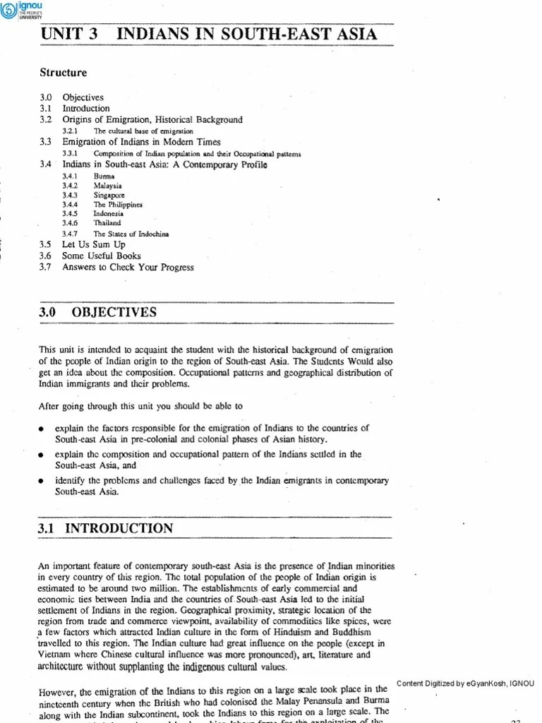 Indians In South-East Asia | PDF | Southeast Asia | French Indochina