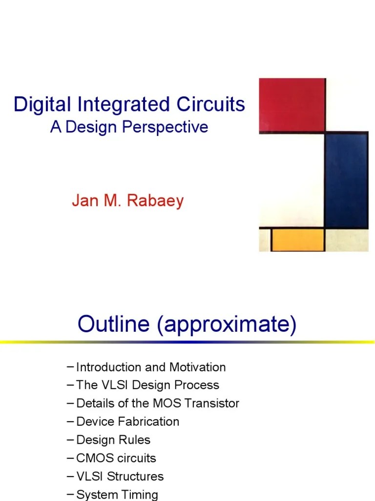Digital Integrated Circuits A Design Perspective Field
