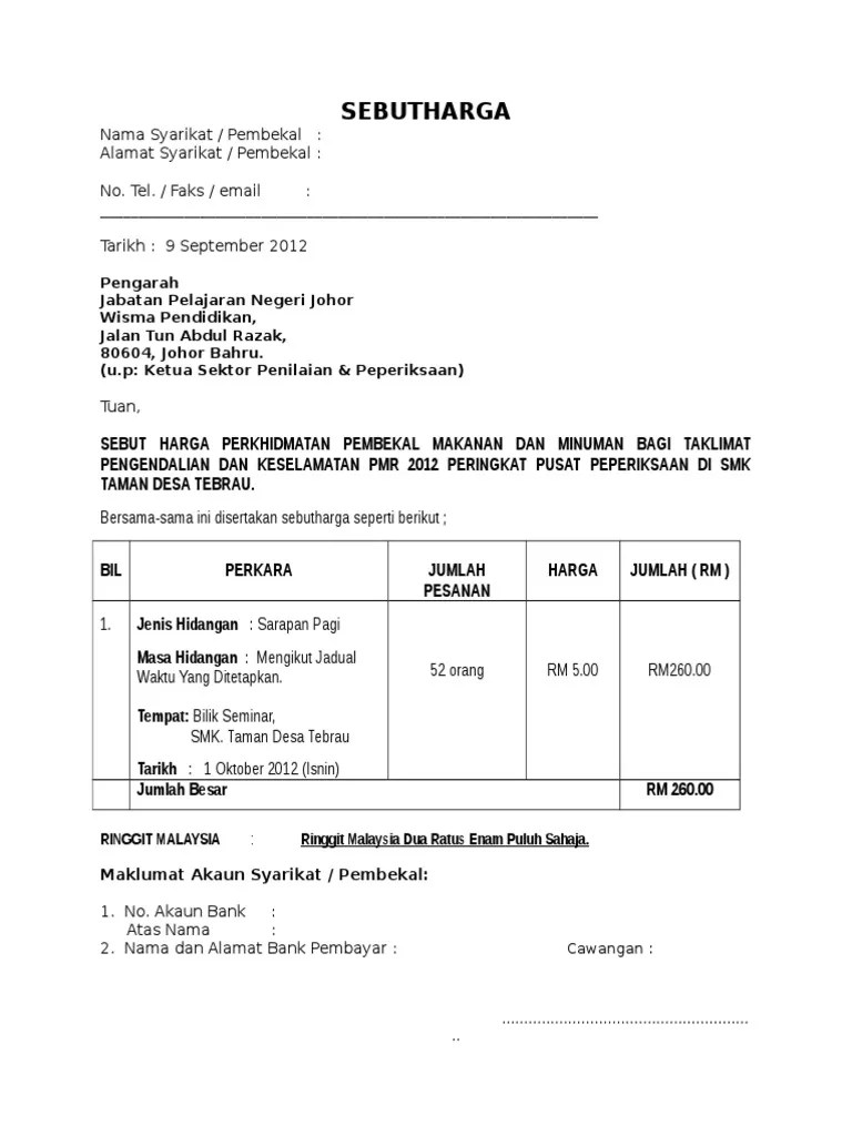 Contoh Surat Dukungan Kepala Sekolah Contoh Surat 