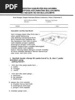 Kumpulan soal pembagian kelas 2 sd untuk pelajaran matematika . Contoh Soal Uts Genap Bahasa Indonesia Kelas 2 Sd Semester 2 Pdf