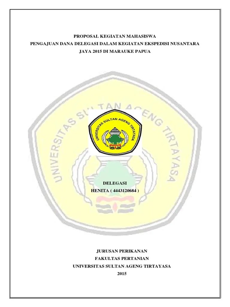 Sebab, proposal kegiatan ini tak hanya digunakan saat acara sekolah atau kampus tapi juga bisa berguna hingga ke dunia kerja. Contoh Proposal Kegiatan Mahasiswa Mosaicone