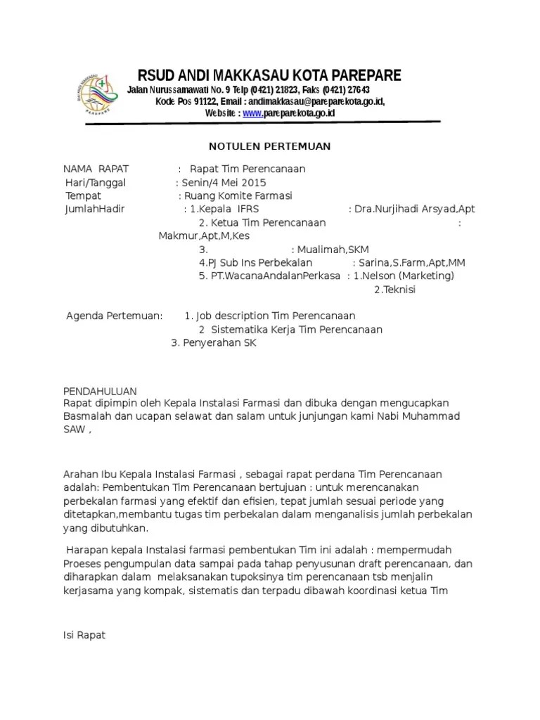 13.08.2017 · demikian program kerja gugus depan pangkalan smp negeri 3 saketi tersusun, dengan harapan dapat menjadi acuan bagi gerak dan kerja pramuka di gugus depan. Contoh Laporan Notulen Presentasi Nusagates