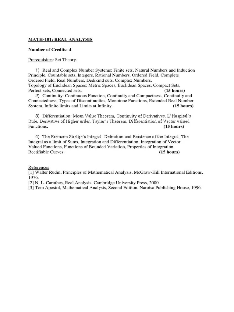 21 Syllabus M.SC Mathematics Syllabus | PDF | Ring (Mathematics) | Field (Mathematics)