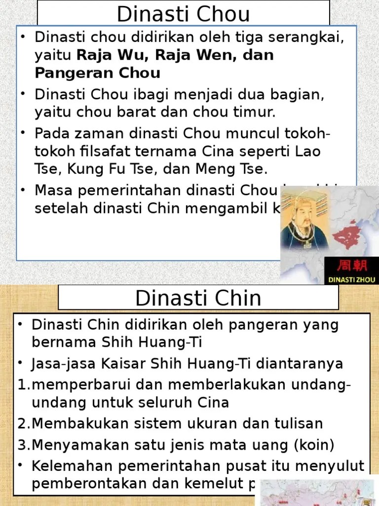 Dinasti Chou | PDF