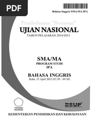 13.11.2018 · download format instrumen monitoring dan evaluasi guru terbaru tahun 2018/2019 | dokumen guru sekolah ini ditujukan bagi siapa saja yang membutuhkan, untuk digunakan sebagai referensi sesuai keperluan baik itu di lingkungan sekolah (pendidikan dan kesehatan) ataupun umum untuk guru bahkan operator sekolah. Pembahasan Bocoran Soal Un Bahasa Inggris Sma 2015 Pdf