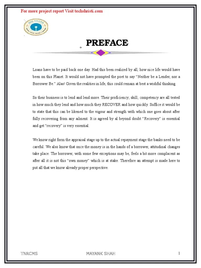 Sbi Project Report | PDF