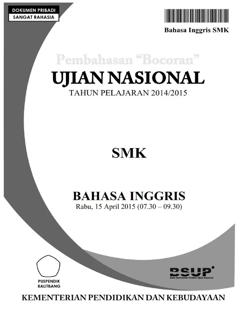 Soal Un Bahasa Inggris Smk 2018 Dan Pembahasannya Cara Golden 