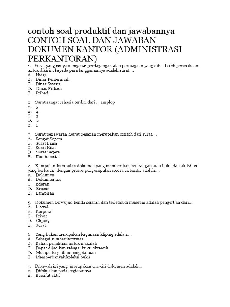 Soal Kunci Jawaban Latihan Uts Dan Pts Bahasa Indonesia Contoh Kalimat Pembuka Surat Pribadi Newsmaker 