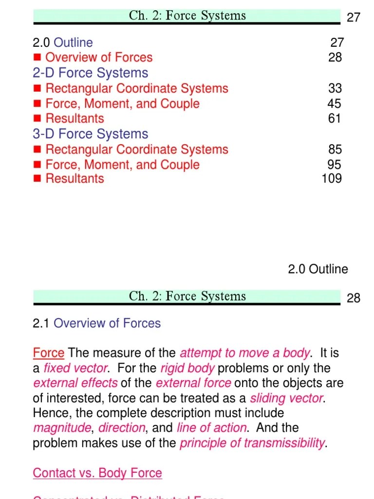 Statics Chapter 2 | PDF | Force | Euclidean Vector
