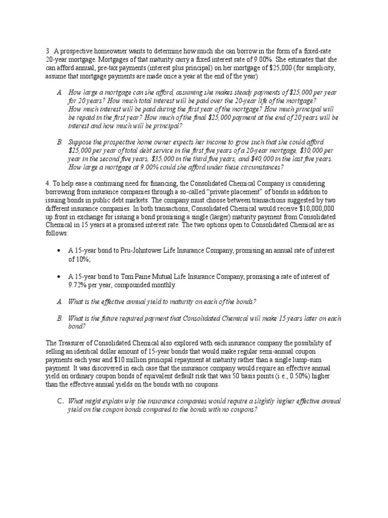 Fixed Income Securities | PDF | Bonds (Finance) | Mortgage Loan