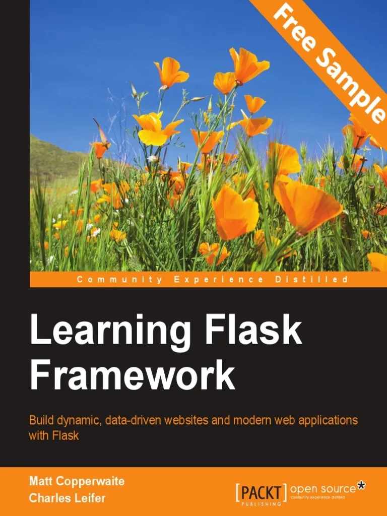 Learning Flask Framework - Sample Chapter | PDF | Python (Programming ...