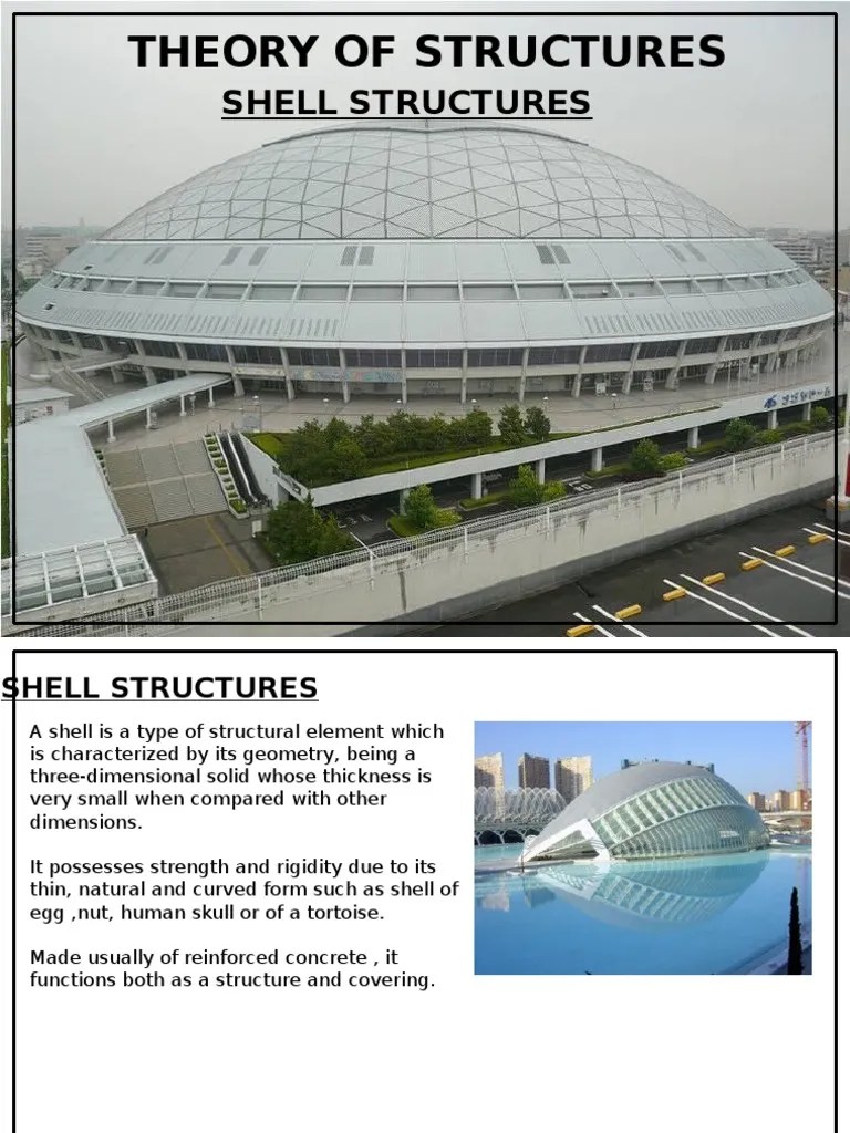 Shell Structure | PDF | Dome | Beam (Structure)