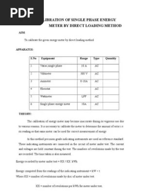 Single Phase Energy Meter Hd