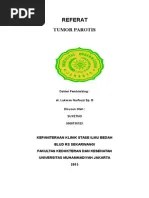Trends in incidence and prognosis for head and neck cancer in the united states: Tumor Parotis