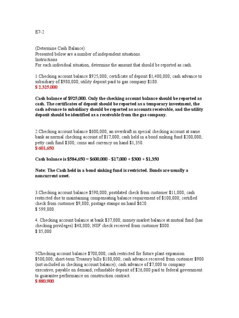 Chapter 7 Solutions | PDF | Bad Debt | Debits And Credits