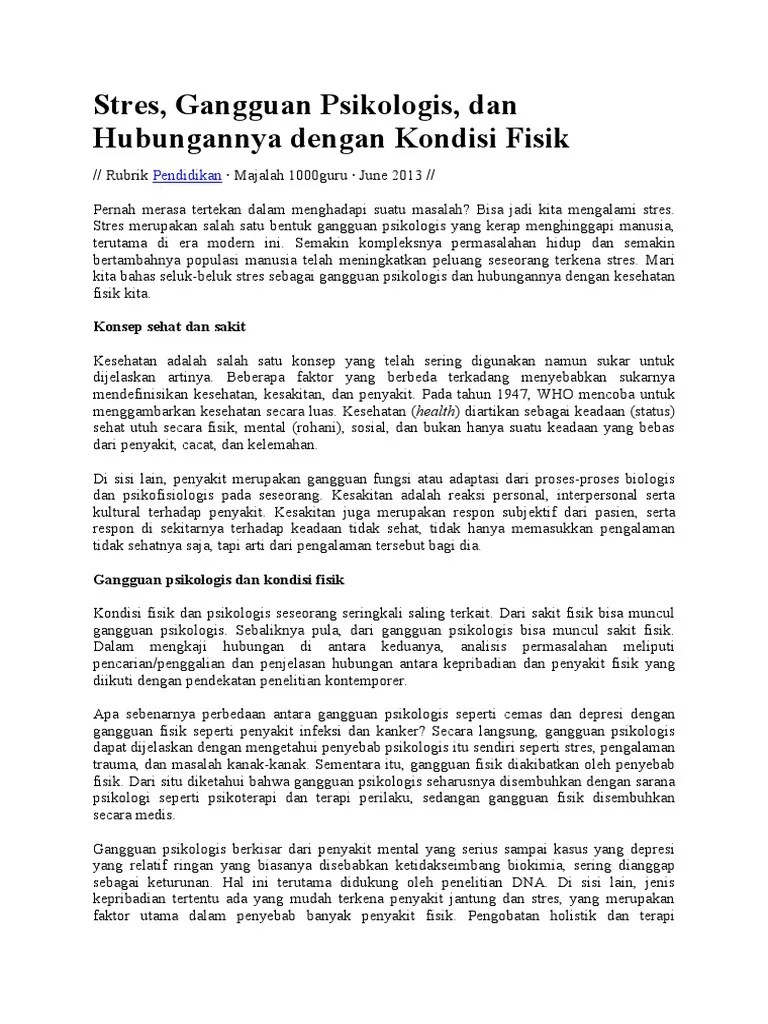 Psikologi Abnormal | PDF