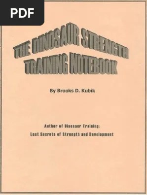 Последние твиты от basement beast (@beastbasement). Brooks Kubik The Dinosaur Strength Training Notebook Physical Exercise Recreation