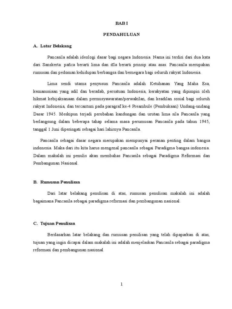 Contoh Latar Belakang Makalah Pkn Aneka Macam Contoh Cute766