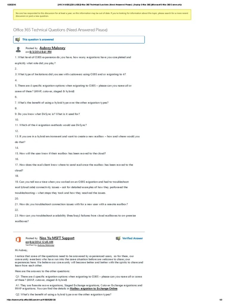 Office 365 PDF | PDF | Office 365 | Microsoft Exchange Server