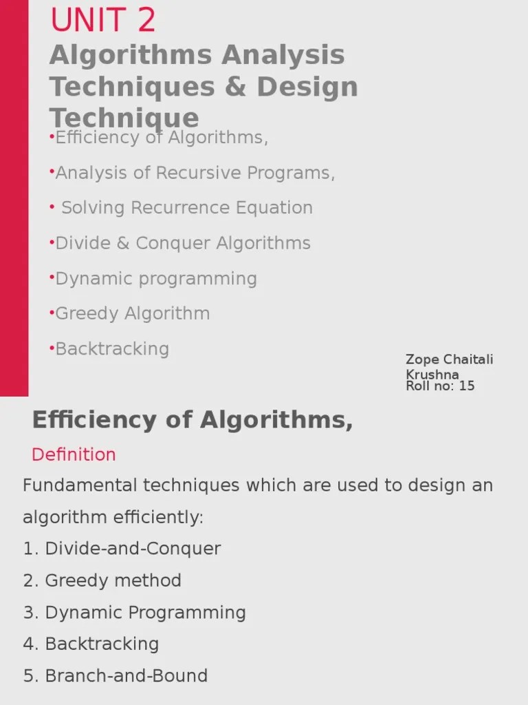 Design Analysis And Algorithm | PDF | Dynamic Programming ...
