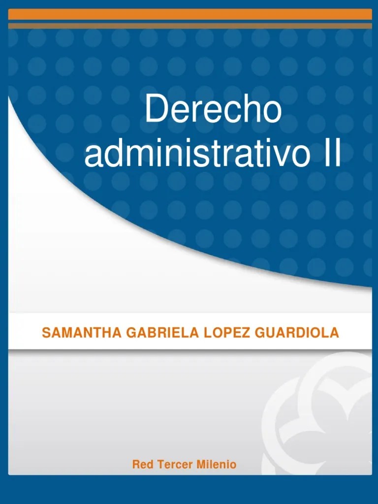 Derecho Administrativo II | PDF | Planificación | Ciencias Económicas