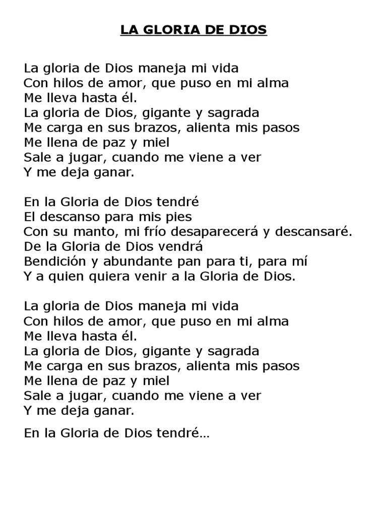 La Gloria De Dios | PDF