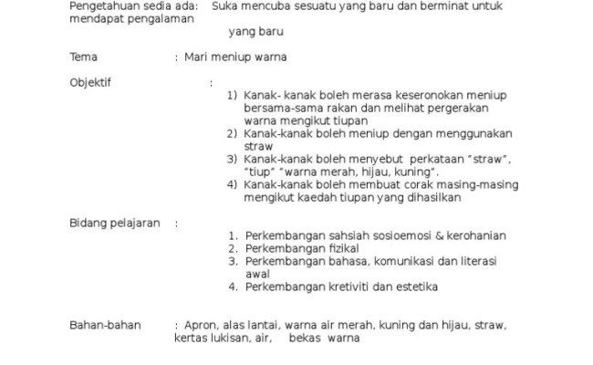 Unknown 30 july 2019 at 04:18. Rpa Perkembangan Sosioemosi Kanak Kanak 2 Tahun