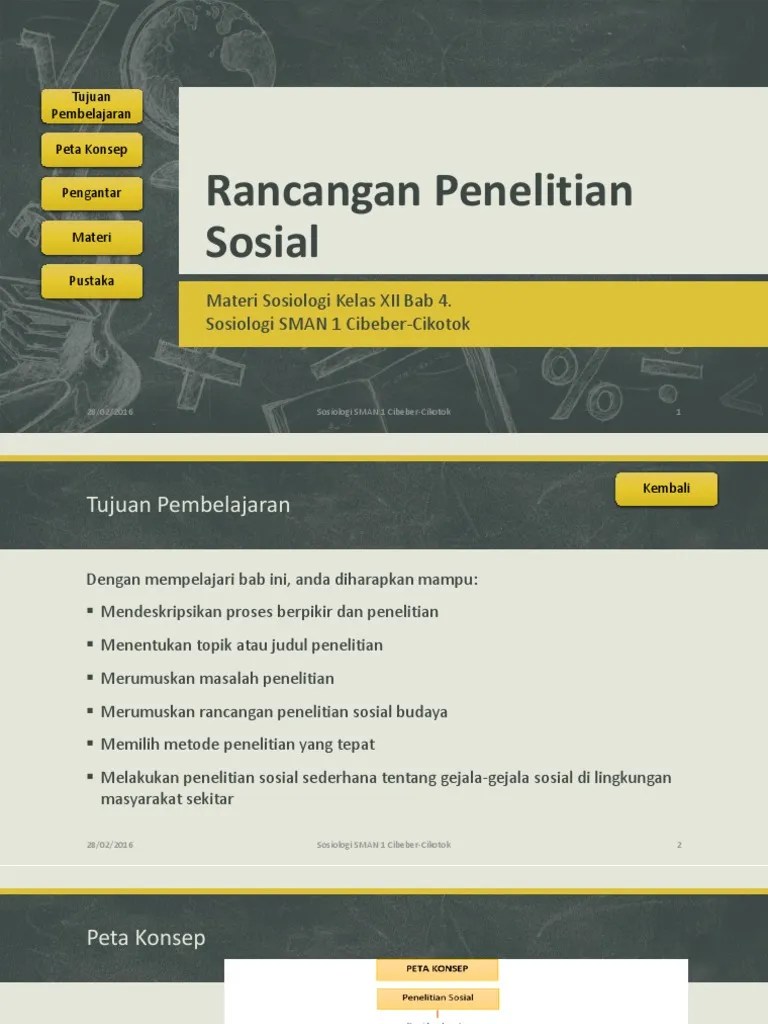 Adapun penelitian sosial merupakan upaya ilmiah dan . Rancangan Penelitian Sosial