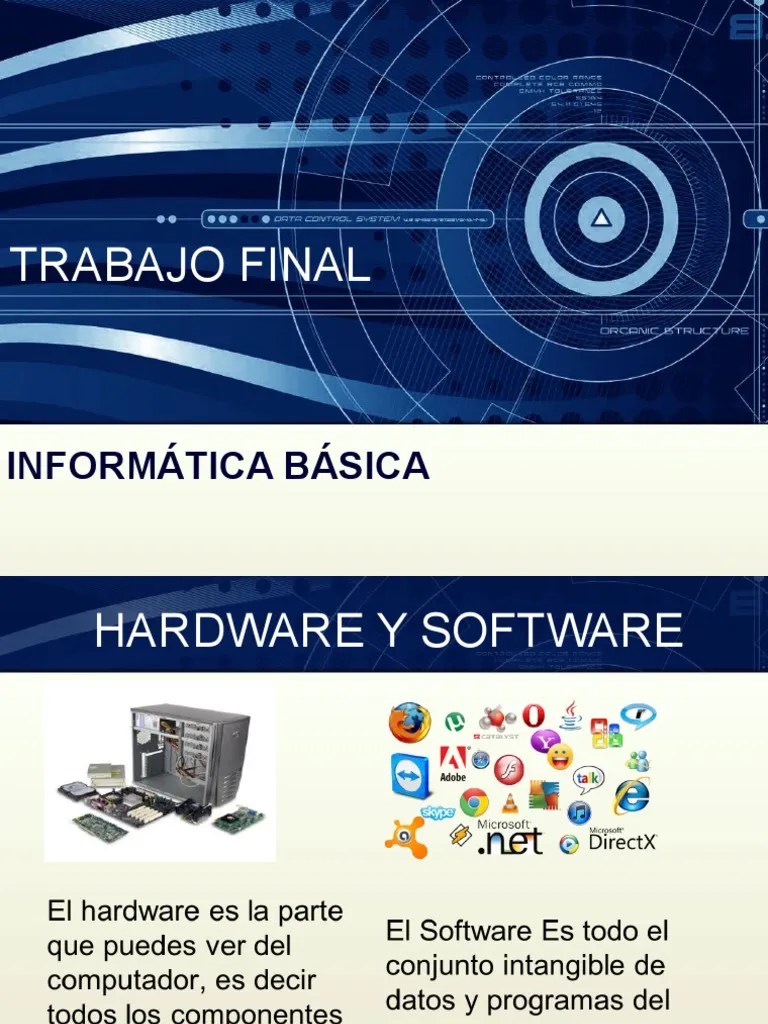 Trabajo Final - Informática Básica | PDF | Programa De Computadora | Programación