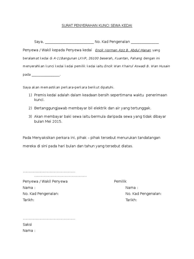 Contoh Surat Rasmi Yang Ada Salinan Kepada Surat Rasmi Ra 